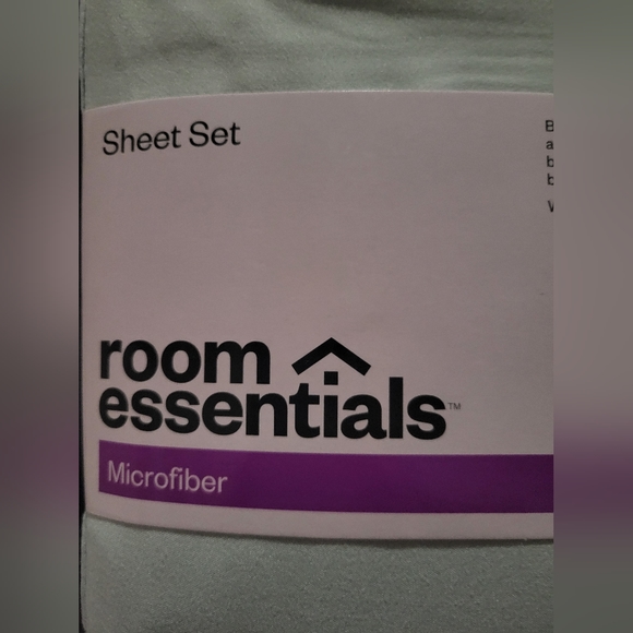 Room Essentials Queen Sheet Set - Mint - Picture 3 of 9